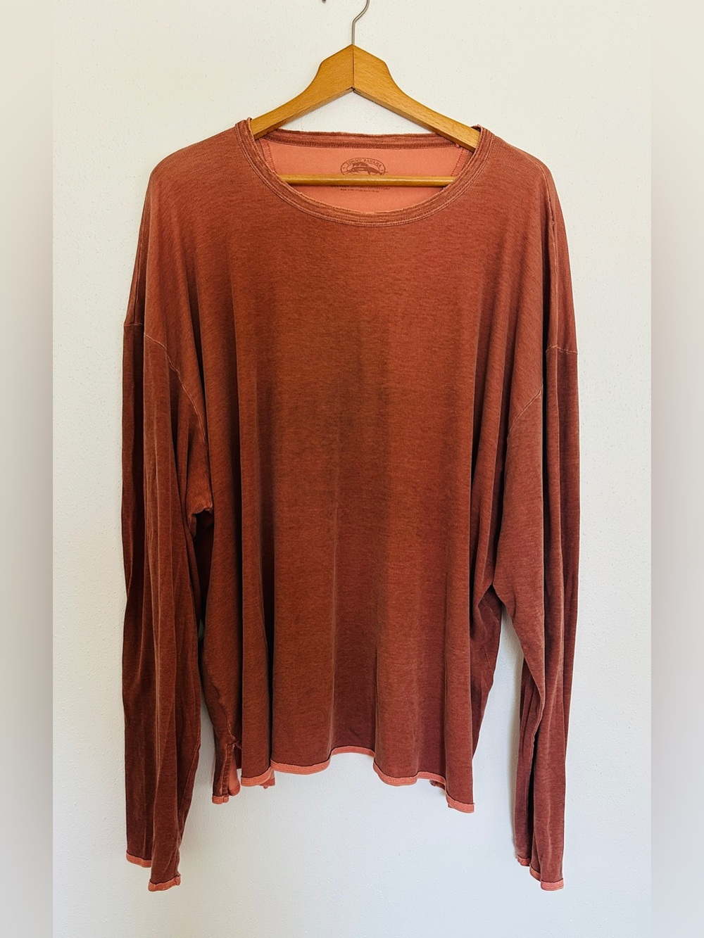 Tommy Bahama Lululemon The Lab Ashta Tee Roman Gold Terracotta Size XXL